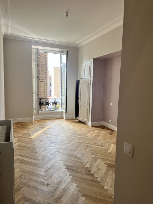 Rénovation chambre après