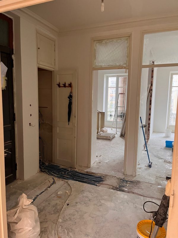 Rénovation avant