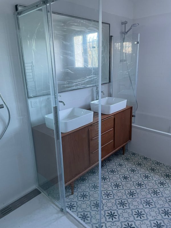 renovation sdb vallauris après